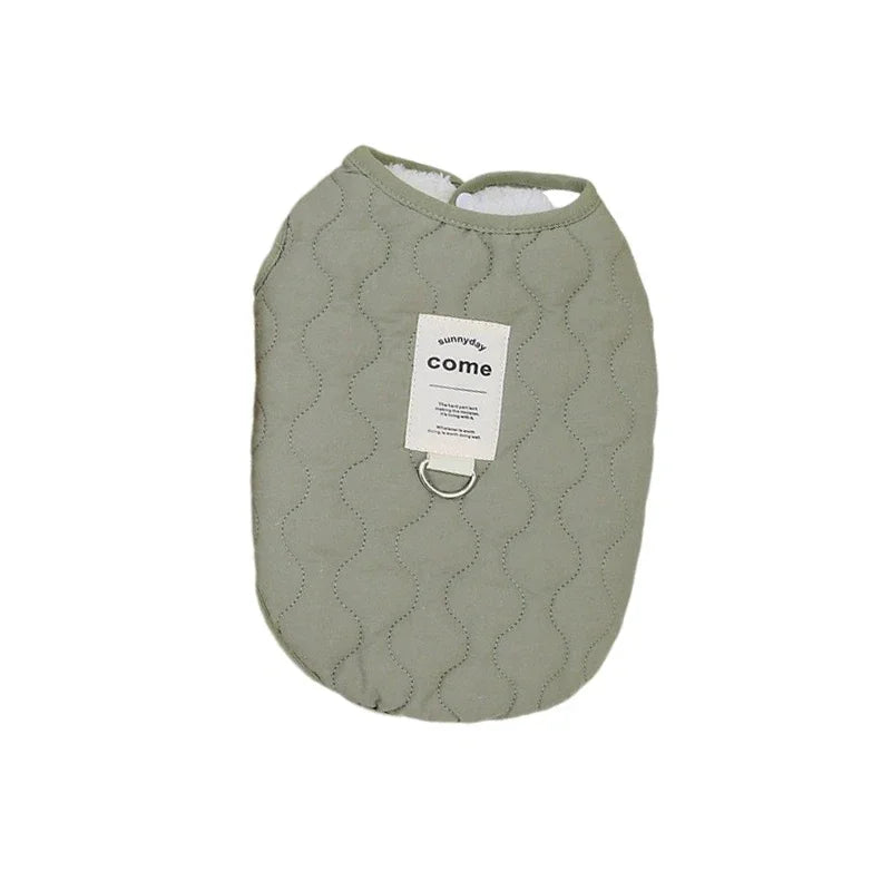 Purely Pawsome™ Warm Winter Pet Vest Jacket - Cotton Coat for Small & Medium Puppies