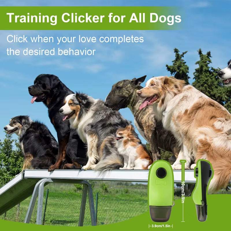 🐾 Purely Pawsome™ 2-in-1 Dog Training Clicker & Whistle