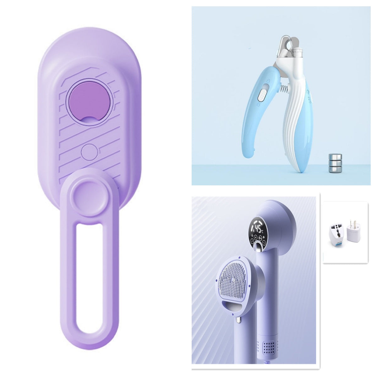 LED Pet Nail Clippers – Safe Precision Trimming for Dogs & Cats | Purely Pawsome