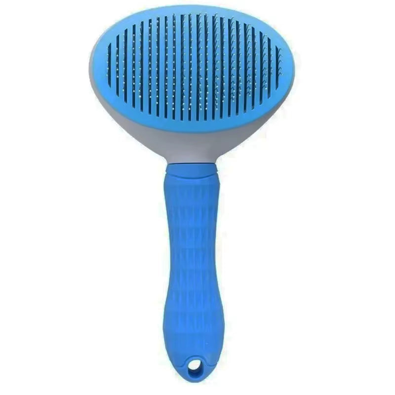 Self-Cleaning Pet Grooming Brush – Deshedding & Dematting Tool for Dogs & Cats | Purely Pawsome