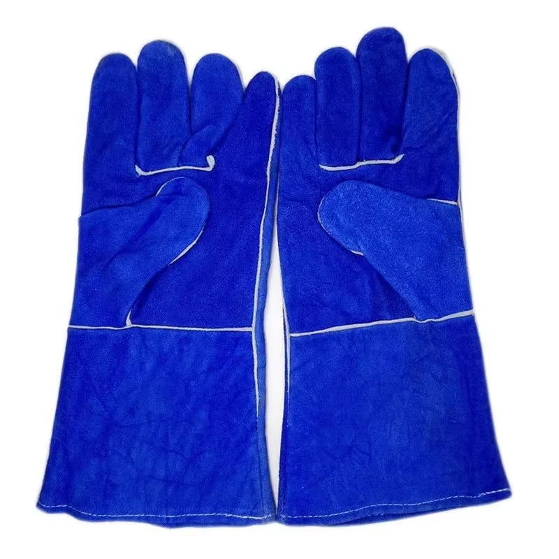 Ultra-Long Anti-Bite Protective Gloves – Heavy-Duty Leather Handling Gloves for Dogs, Cats & Reptiles