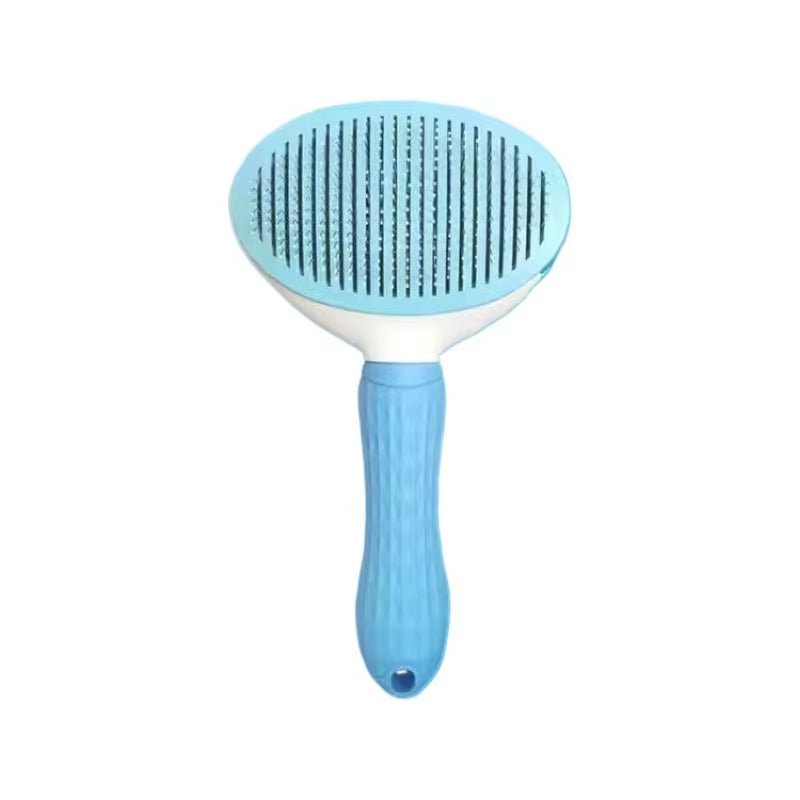 Professional Deshedding Grooming Brush – Anti-Tangle Stainless Steel Tool for Dogs & Cats | Purely Pawsome
