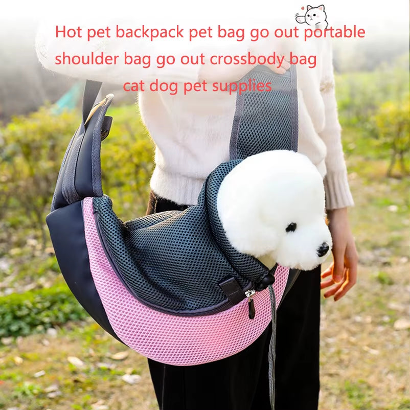 🐾 Purely Pawsome™ Popular Pet Backpack Crossbody Carrier