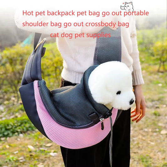 🐾 Purely Pawsome™ Popular Pet Backpack Crossbody Carrier
