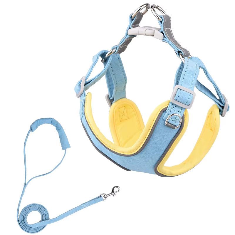 🐾 Purely Pawsome™ Adjustable No-Pull Dog Harness & Leash Set