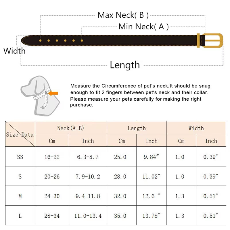 Elegant Collar for Cats & Small Dogs (Ragdoll, Sphynx & More)