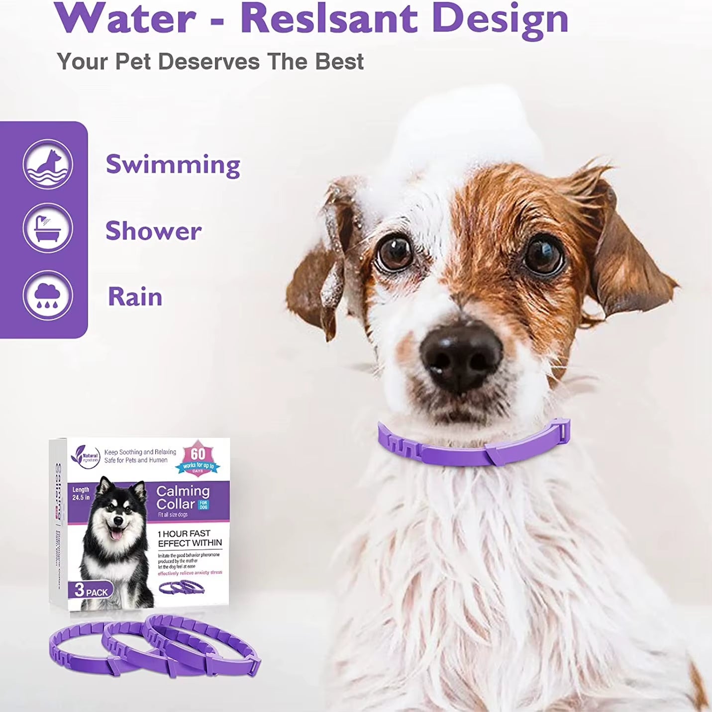 🐾 Purely Pawsome™ Calming Pet Collar