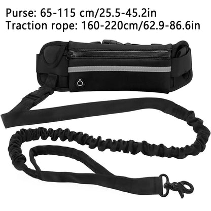🐾 Purely Pawsome™ Dog Running Waist Leash