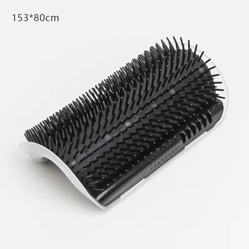 Self-Grooming Cat Corner Brush – Wall-Mounted Massage & Hair Removal Tool | Purely Pawsome