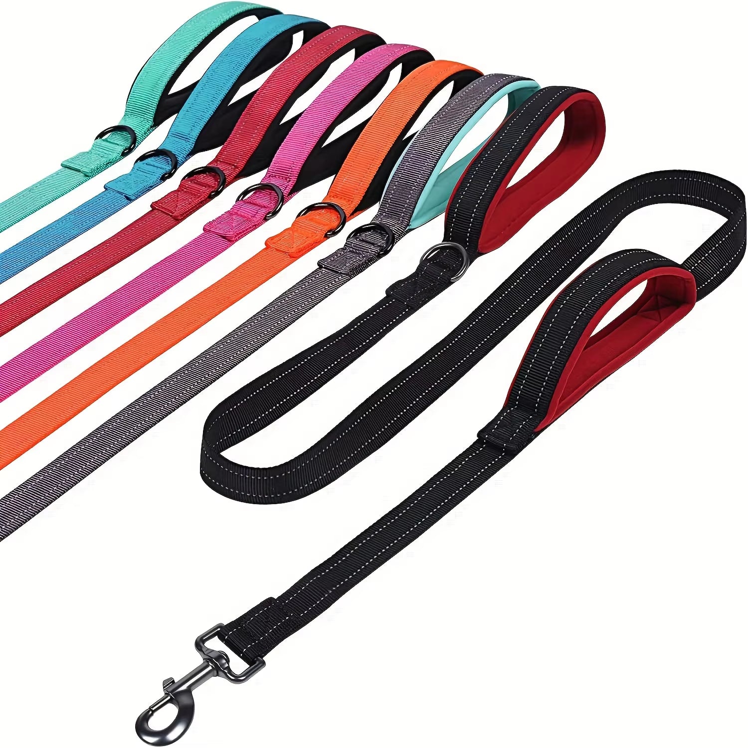 🐾 Purely Pawsome™ Heavy-Duty Double Handle Dog Leash