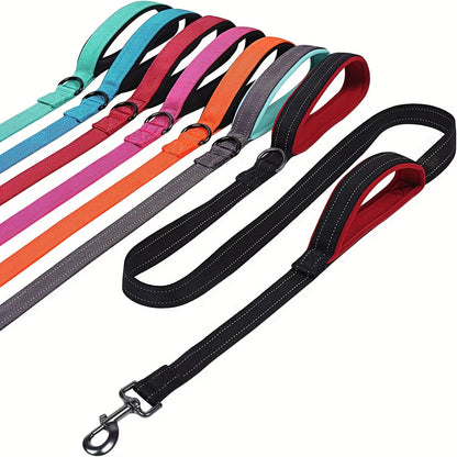 🐾 Purely Pawsome™ Heavy-Duty Double Handle Dog Leash