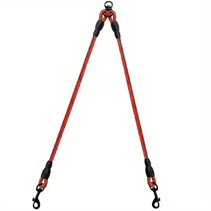 🐾 Purely Pawsome™ Dual Dog Leash