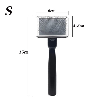 Premium Steel Needle Pet Grooming Comb with Wooden Handle – For Dogs & Cats | Purely Pawsome