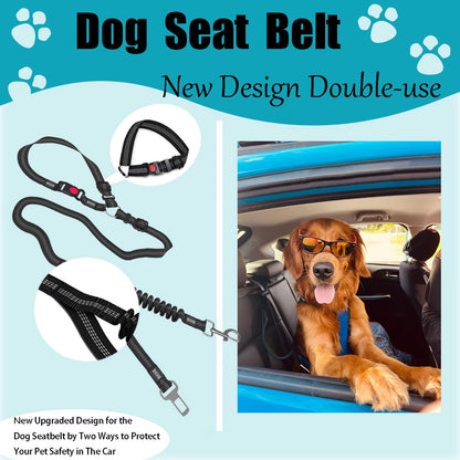 🐾 Purely Pawsome™ Adjustable Heavy Duty Dog Car Seat Belt