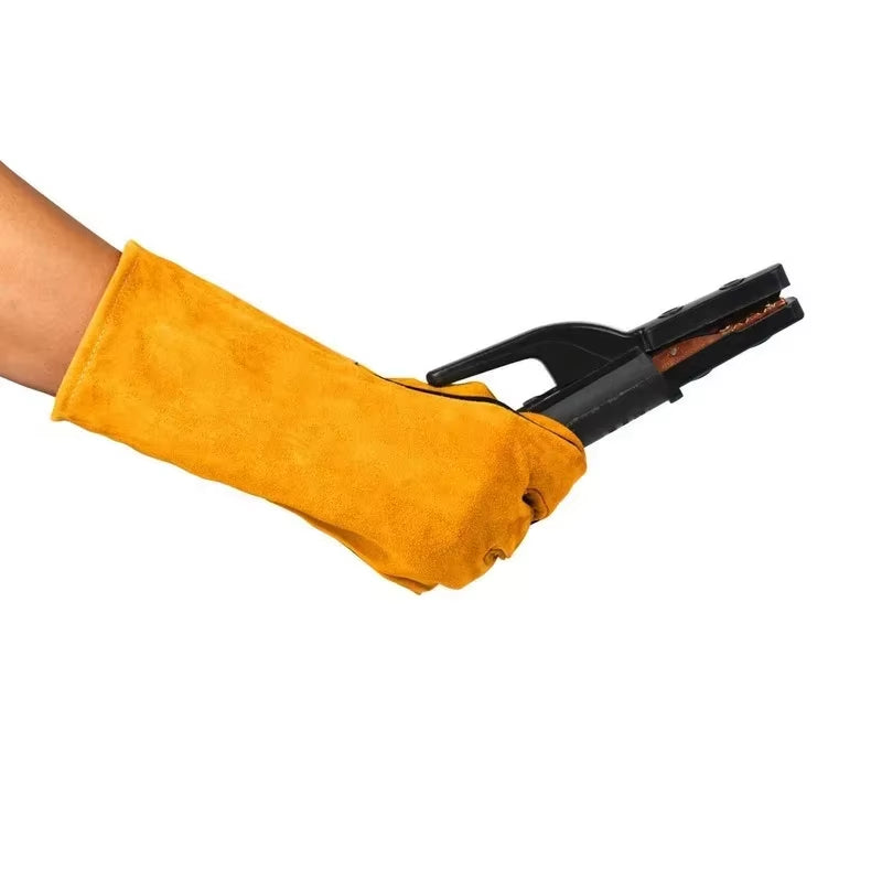 Ultra-Long Anti-Bite Protective Gloves – Heavy-Duty Leather Handling Gloves for Dogs, Cats & Reptiles