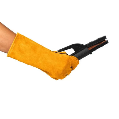 Ultra-Long Anti-Bite Protective Gloves – Heavy-Duty Leather Handling Gloves for Dogs, Cats & Reptiles