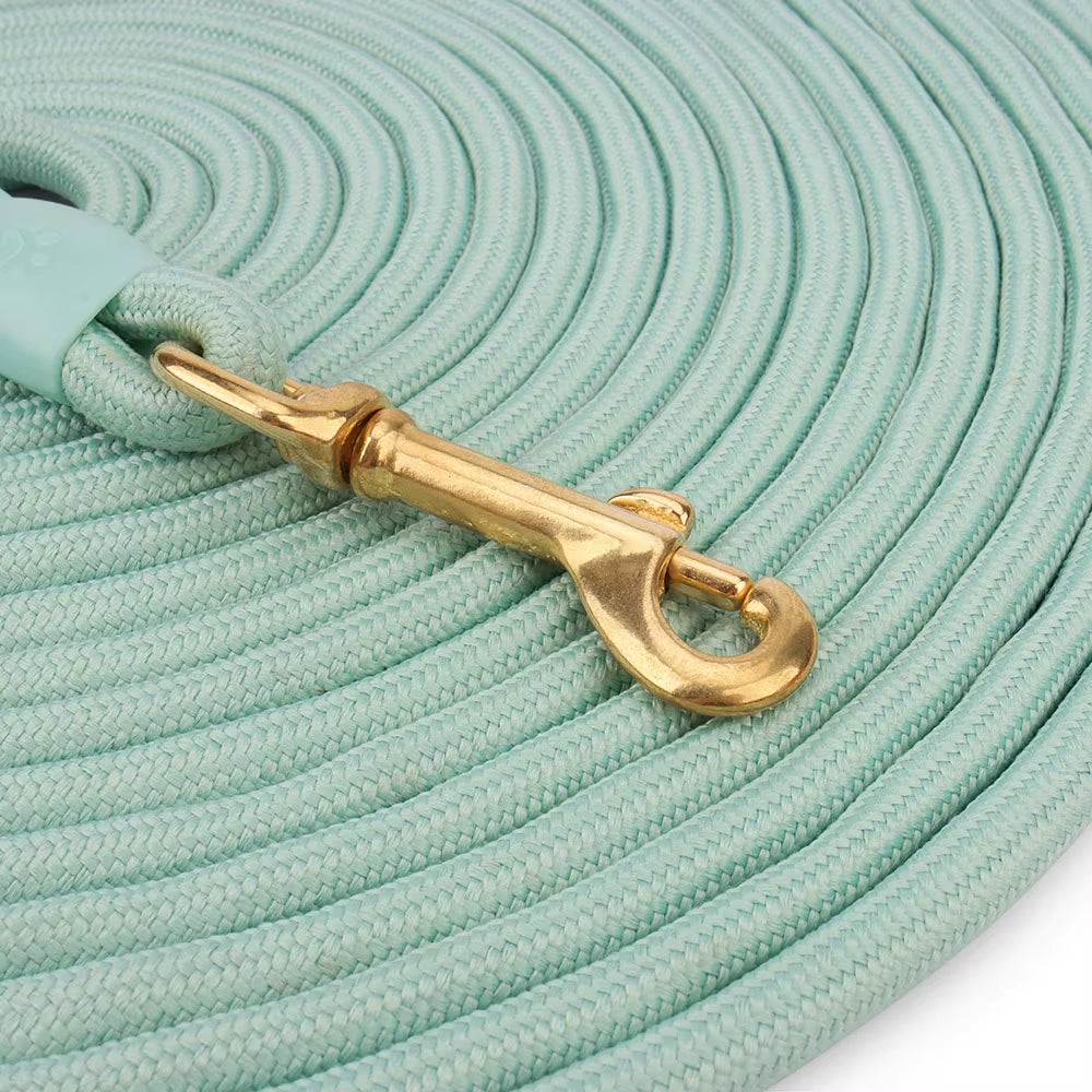 5M/10M Dog Leashes Long Pet Leash Puppy Walk Training round Rope for Small Medium Big Dog with Foam Handle