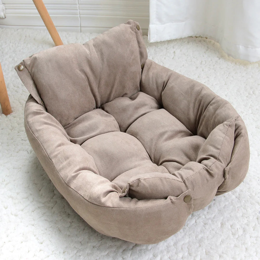 Purely Pawsome™ Multifunction 3-in-1 Dog Bed - Warm Winter Sofa Nest for Dogs & Cats
