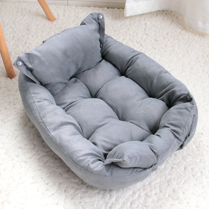 Purely Pawsome™ Multifunction 3-in-1 Dog Bed - Warm Winter Sofa Nest for Dogs & Cats