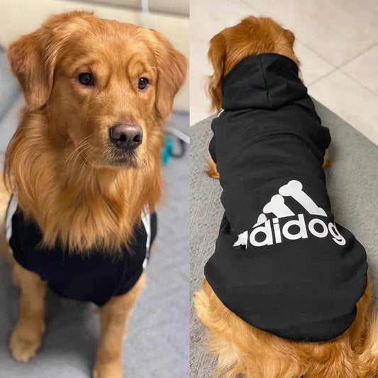 Purely Pawsome™ Adidog Pet Hoodie - Warm Cotton Sweatshirt for All Dog Sizes (XS-9XL)