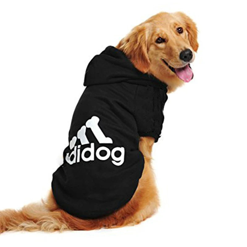 Purely Pawsome™ Adidog Pet Hoodie - Warm Cotton Sweatshirt for All Dog Sizes (XS-9XL)