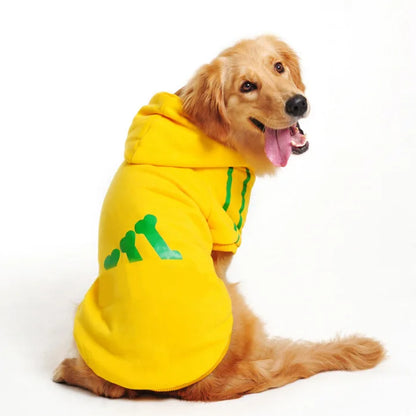 Purely Pawsome™ Adidog Pet Hoodie - Warm Cotton Sweatshirt for All Dog Sizes (XS-9XL)