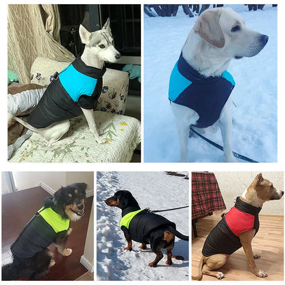 Purely Pawsome™ Waterproof Winter Dog Coat - Warm Vest for Small to Large Dogs
