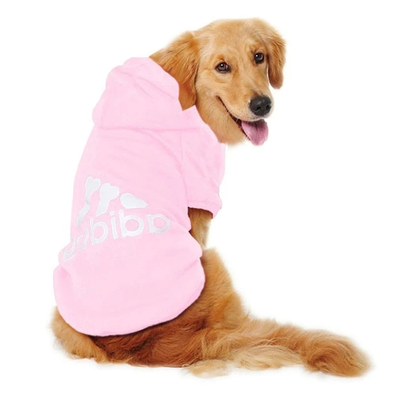 Purely Pawsome™ Adidog Pet Hoodie - Warm Cotton Sweatshirt for All Dog Sizes (XS-9XL)