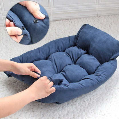 Purely Pawsome™ Multifunction 3-in-1 Dog Bed - Warm Winter Sofa Nest for Dogs & Cats