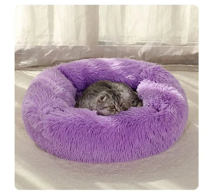 Purely Pawsome™ Rectangle Plush Dog Bed - Winter Warm Mat for Small, Medium & Big Pets