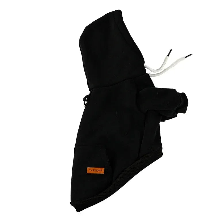 Purely Pawsome™ Warm Fleece Dog Hoodie - Outdoor Vest for Small & Medium Dogs