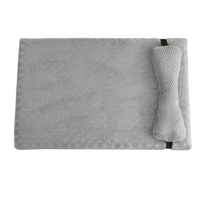 Purely Pawsome™ Warm Calming Dog Bed - Fluffy Plush Mat with Removable Winter Cover