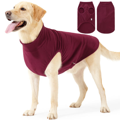 Purely Pawsome™ Fleece Dog Sweater - Stretchy Pullover Soft Jacket for All Sizes