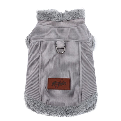 Purely Pawsome™ Warm Winter Fleece Jacket - Windproof Waterproof Coat for Small & Medium Dogs