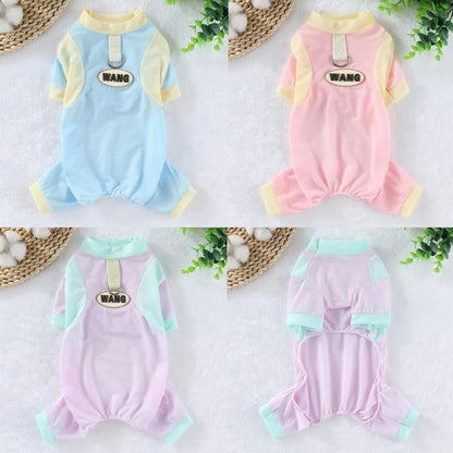 Purely Pawsome™ Ice Silk Dog Cooling Jumpsuit - Breathable Summer Mesh Vest