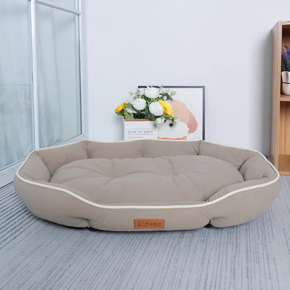 Purely Pawsome™ Pet Sofa Sleeping Bed - Large Dog House with Winter Warm Cushion