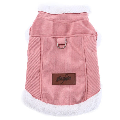 Purely Pawsome™ Warm Winter Fleece Jacket - Windproof Waterproof Coat for Small & Medium Dogs