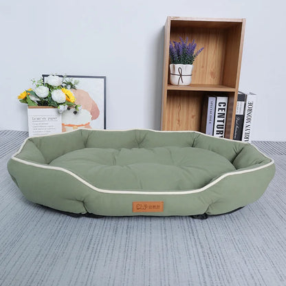 Purely Pawsome™ Pet Sofa Sleeping Bed - Large Dog House with Winter Warm Cushion