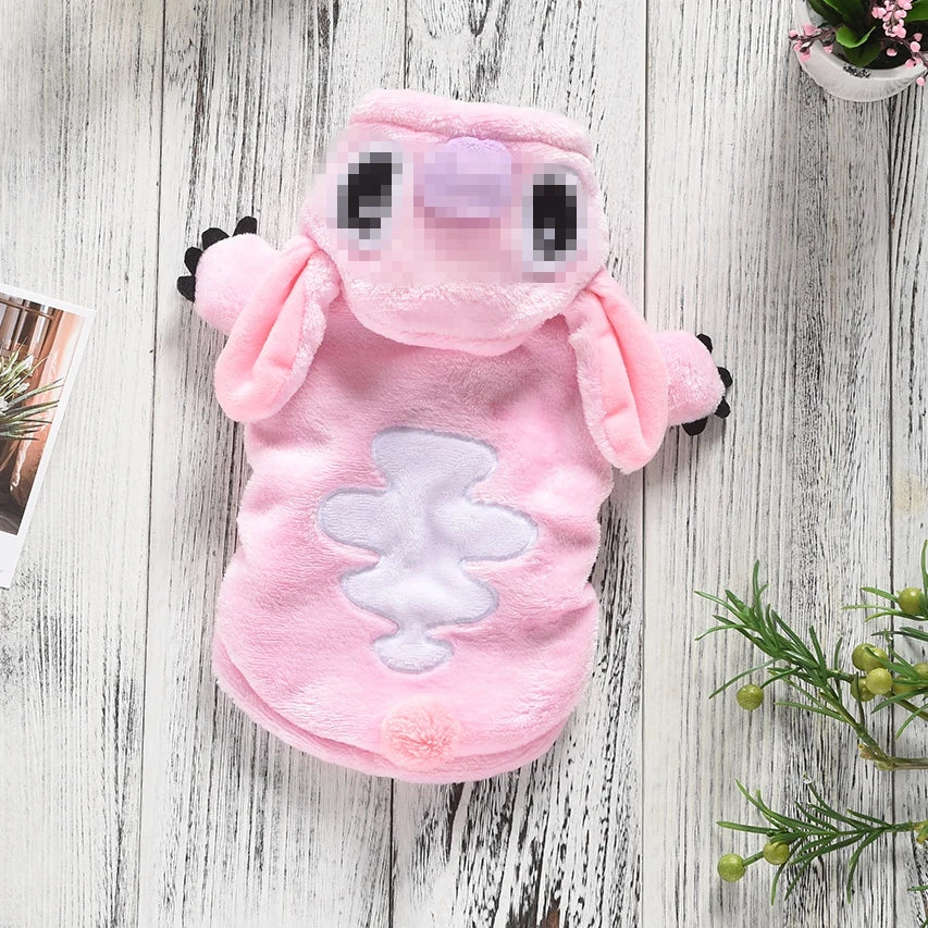 Purely Pawsome™ Cute Winter Coat for Large Dogs - Warm Pajama Vest (XS-7XL)