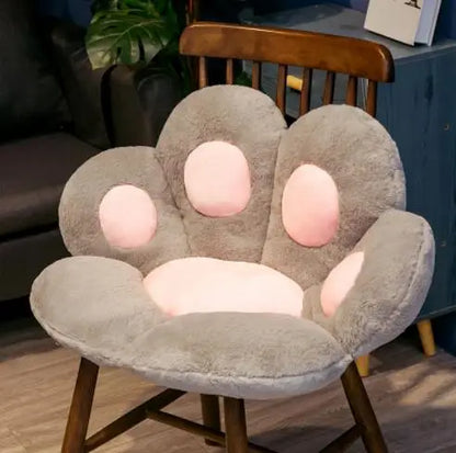 Purely Pawsome™ Kawaii Cat Paw Plush Cushion - 70x60cm Soft Stuffed Floor Chair Sofa Pad
