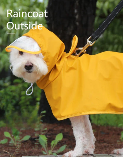 Purely Pawsome™ Waterproof Dog Raincoat - Rain Cloak Jumpsuit for All Dog Sizes (M-9XL)