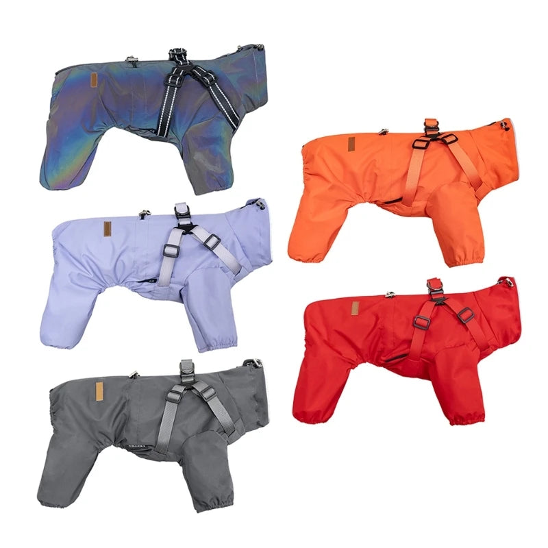 Purely Pawsome™ Waterproof Dog Raincoat - Windproof Puppy Rainwear for All Sizes