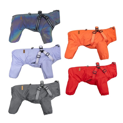 Purely Pawsome™ Waterproof Dog Raincoat - Windproof Puppy Rainwear for All Sizes