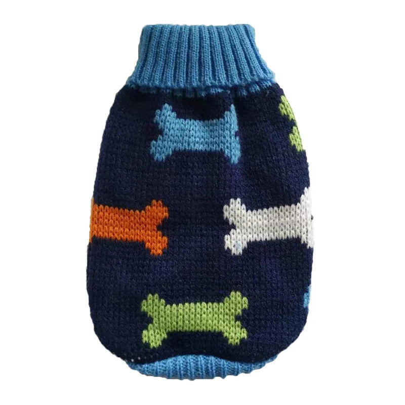 Purely Pawsome™ Cozy Knitted Dog Sweater - Winter Warmth for Small & Medium Dogs