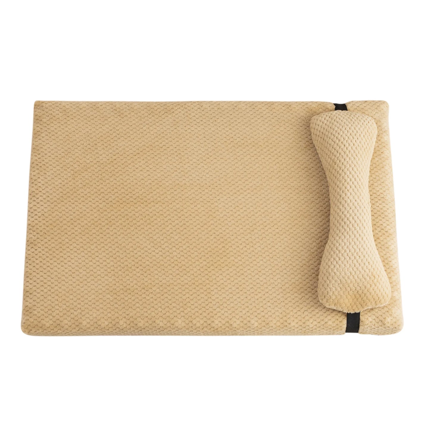 Purely Pawsome™ Warm Calming Dog Bed - Fluffy Plush Mat with Removable Winter Cover