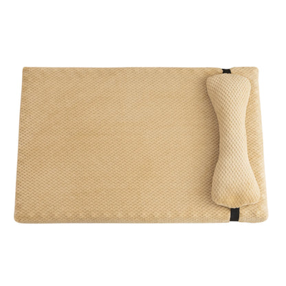 Purely Pawsome™ Warm Calming Dog Bed - Fluffy Plush Mat with Removable Winter Cover