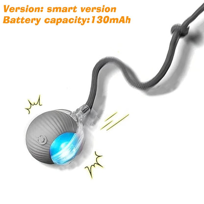 Purely Pawsome™ Cat Interactive Ball Toy - Automatic Rolling Rechargeable Smart Kitten Ball