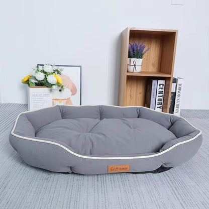 Purely Pawsome™ Pet Sofa Sleeping Bed - Large Dog House with Winter Warm Cushion