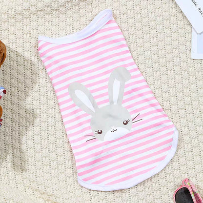 Purely Pawsome™ Cute Summer Cooling Vest - Cartoon Soft Clothing for Dogs
