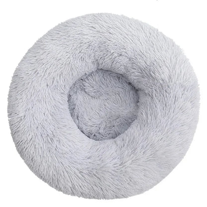 Purely Pawsome™ Round Pet Bed - Super Soft Plush Dog House for Large Dogs (40-90cm, 6 Sizes)